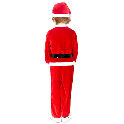 Costume da Babbo Natale Rosso Eco per neonato