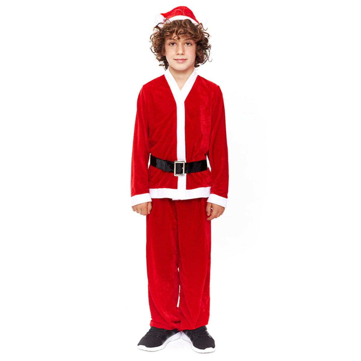 Costume da Babbo Natale Rosso Eco per bambino