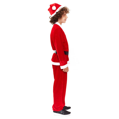 Costume da Babbo Natale Rosso Eco per bambino