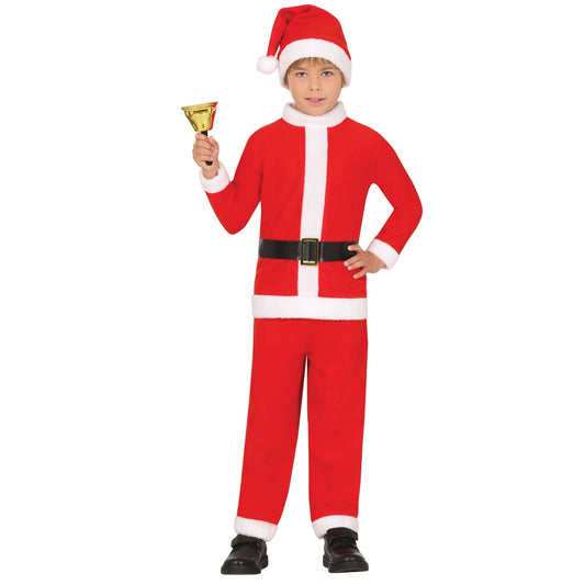 Costume da Babbo Natale Rosso per bambini