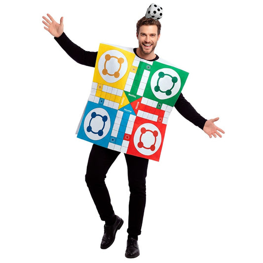Costume da Parchís e Gioco dell’Oca per adulto