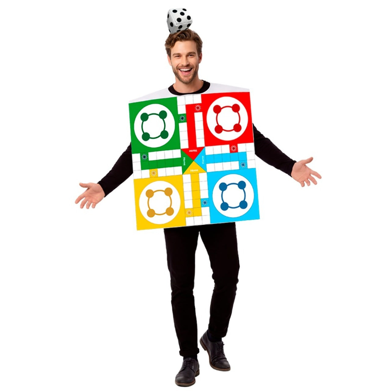 Costume da Parcheesi e Gioco dell’Oca per adulto