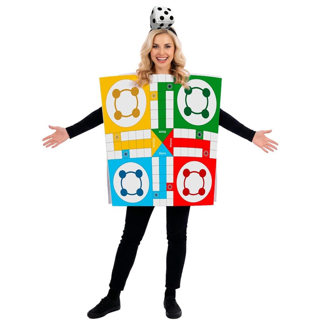 Costume da Parcheesi e Gioco dell’Oca per adulto