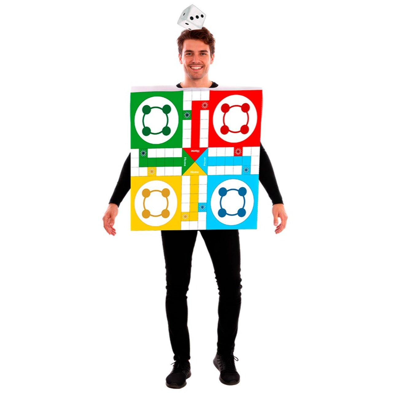 Costume da Parcheesi e Gioco dell’Oca per adulto