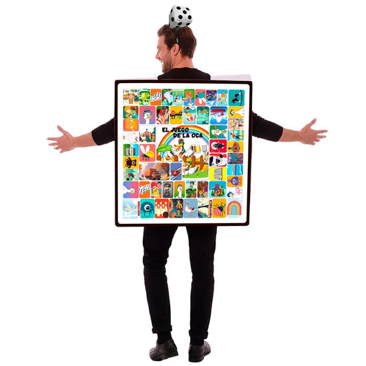 Costume da Parchís e Gioco dell’Oca per adulto