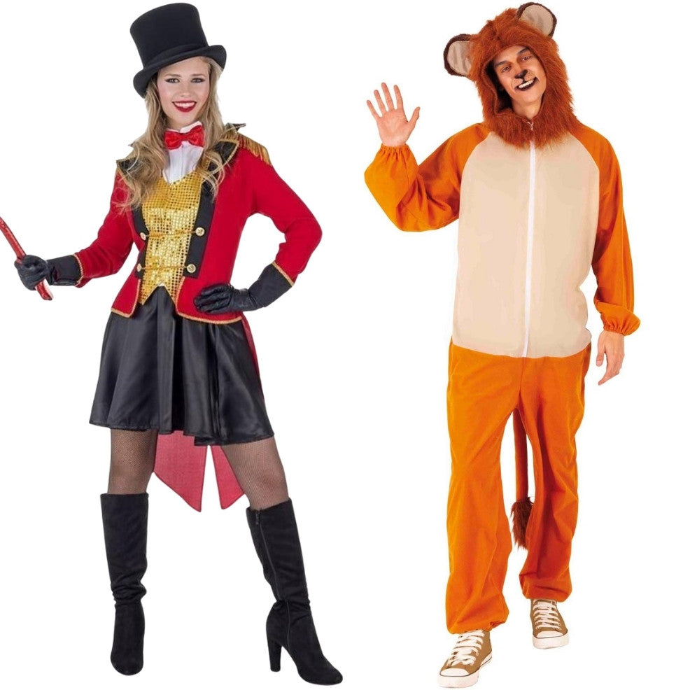 Costumi di coppia da Domatore e Leone