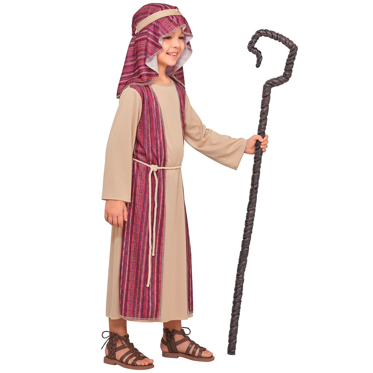 Costume da Pastore Ebreo Viola per bambino