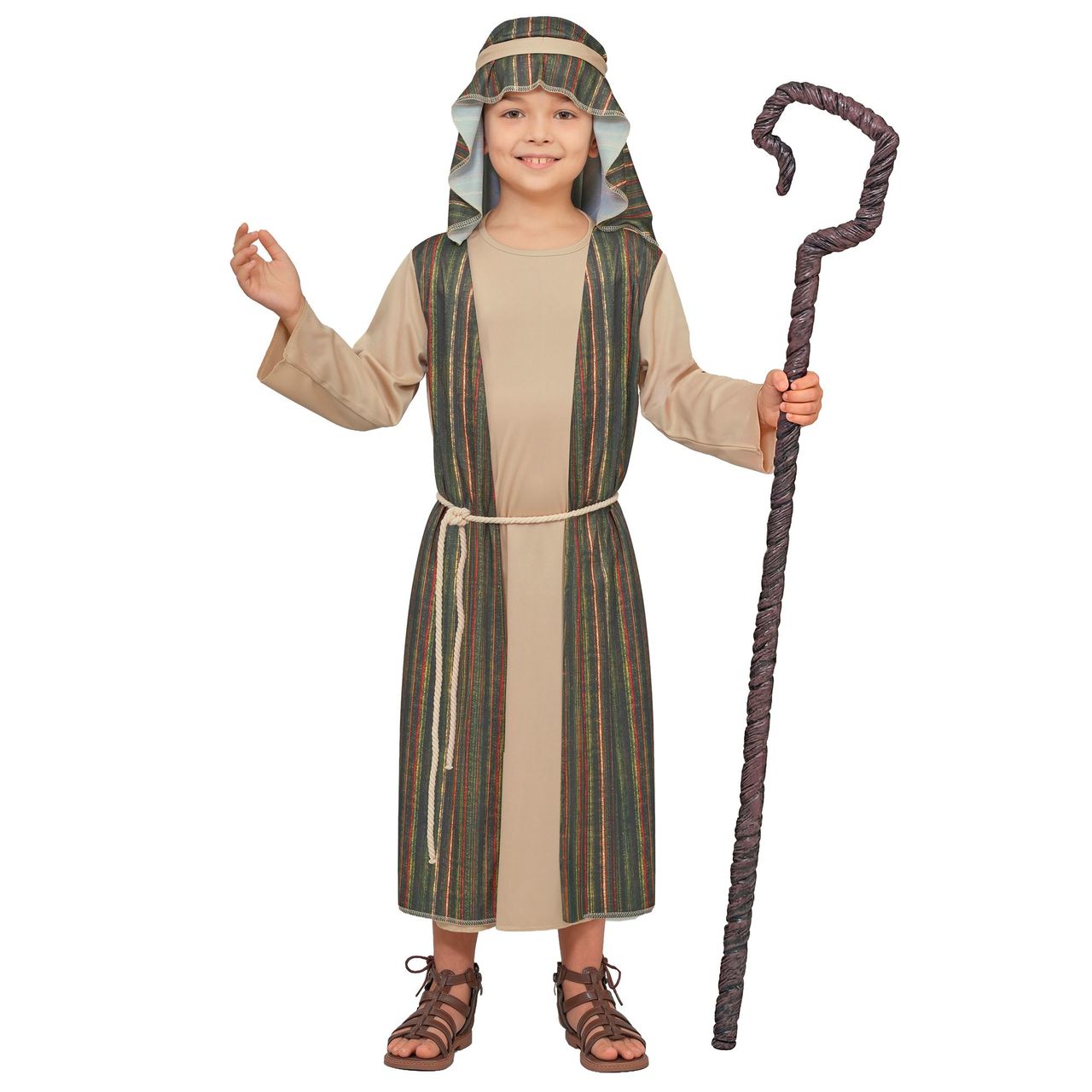 Costume da Pastore Ebreo Verde per bambino
