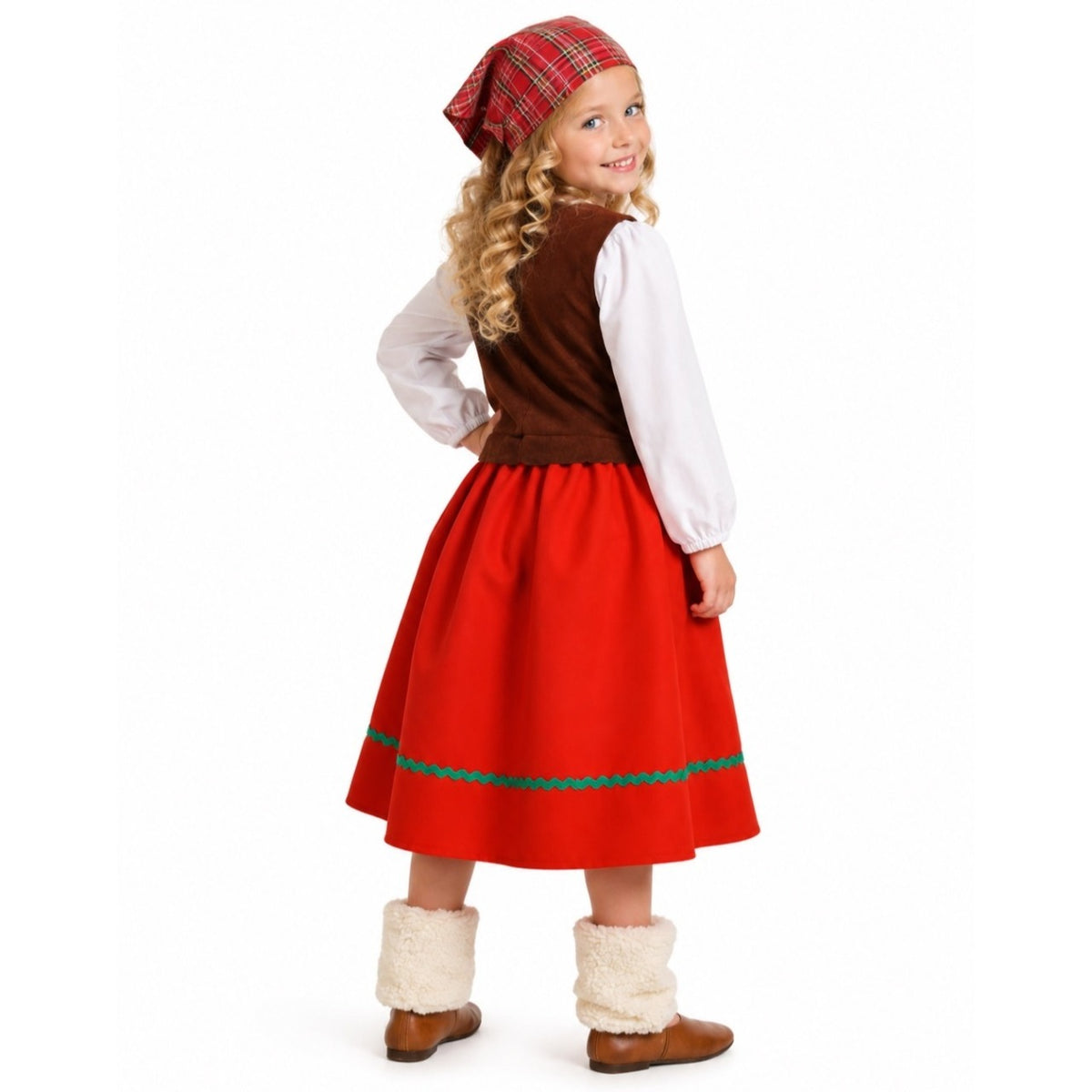 Costume da Pastora Asturiana per neonato