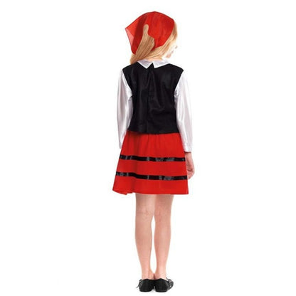 Costume da Pastorella Galiziana corto per bambina