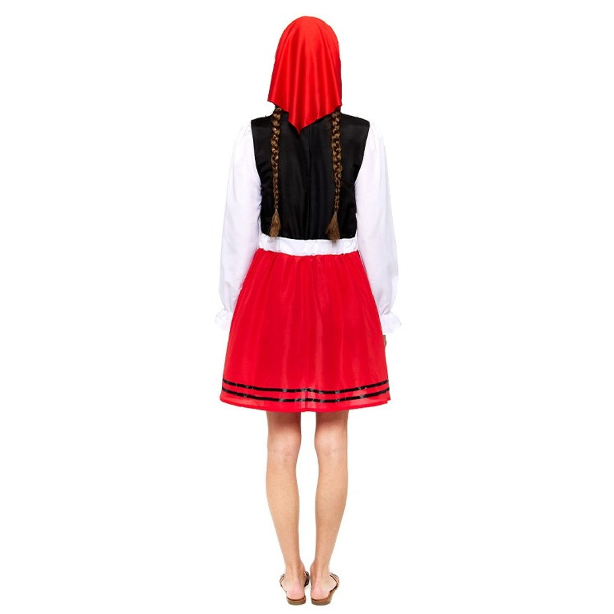 Costume da Pastorella Galiziana Rosso per donna