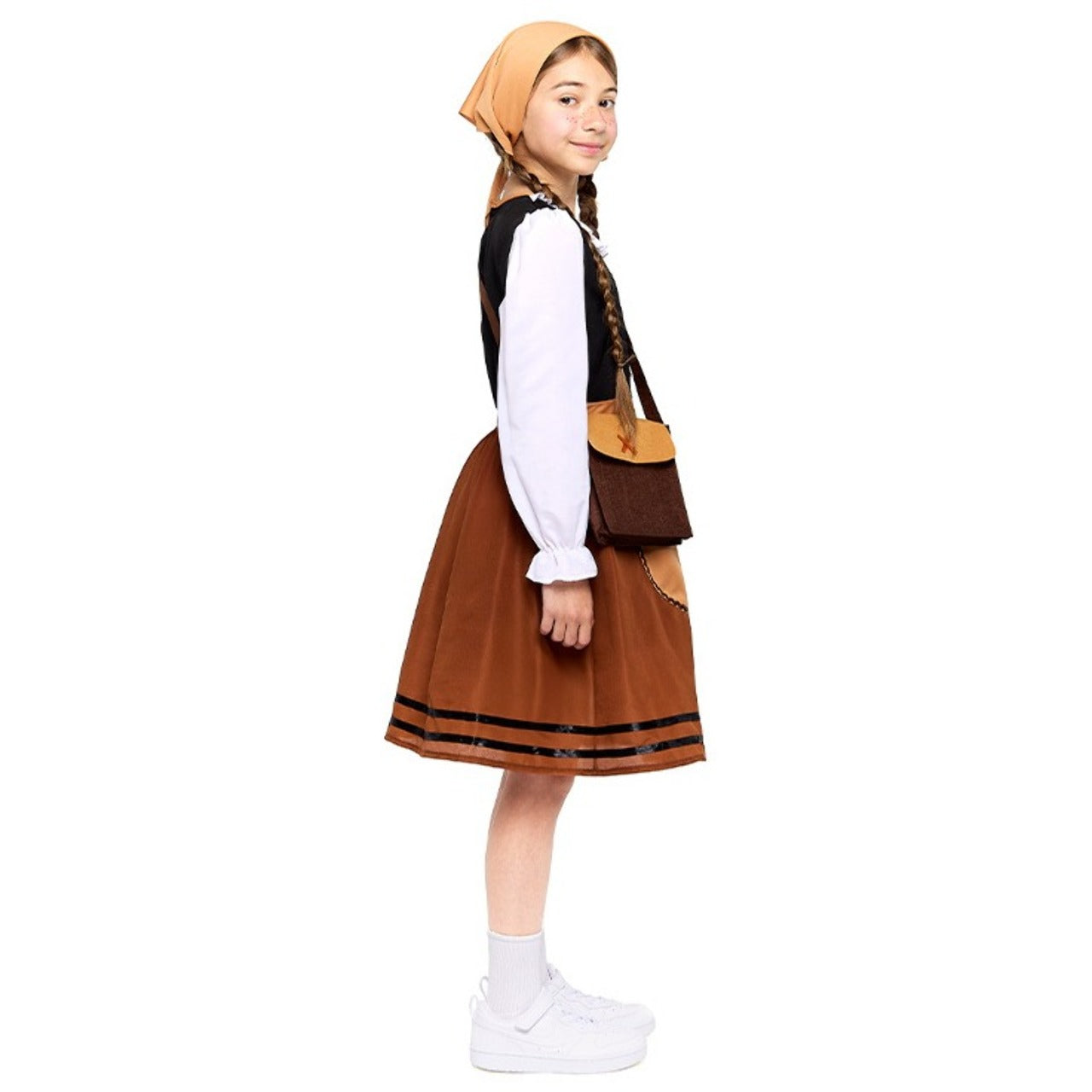 Costume da Pastorella Marrone per bambina