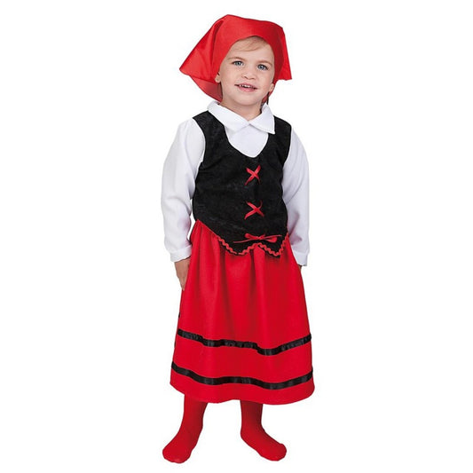 Costume di Pastorella Regionale Galiziana per neonato