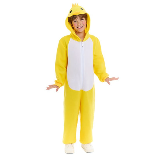 Costume da anatroccolo giallo per bambino