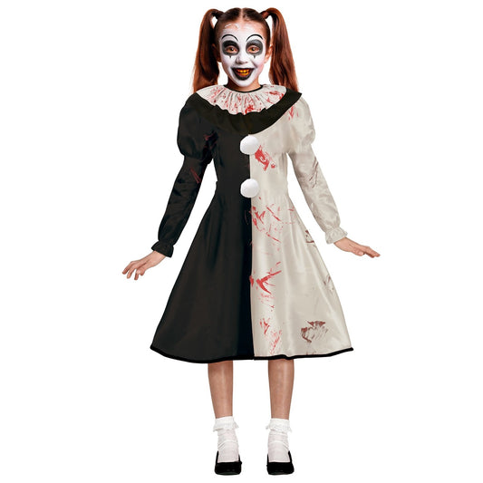 Costume da Pagliaccio Assassino Terrifier per bambina