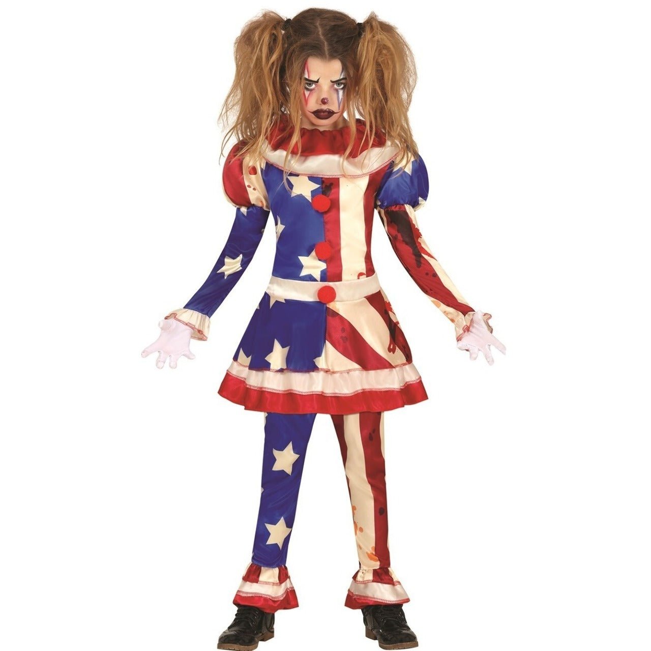 Costume da Clown assassino USA per bambina