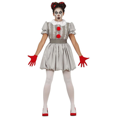 Costume da Pagliaccio Spaventoso per donna