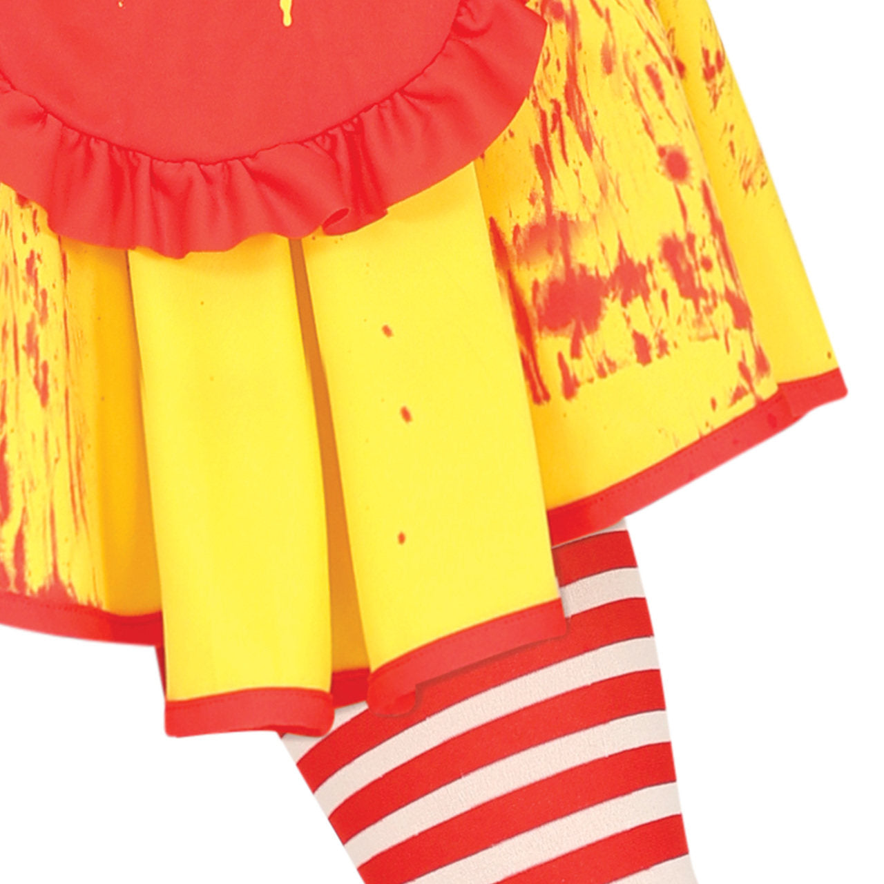 Costume da Pagliaccia Burger per adolescente