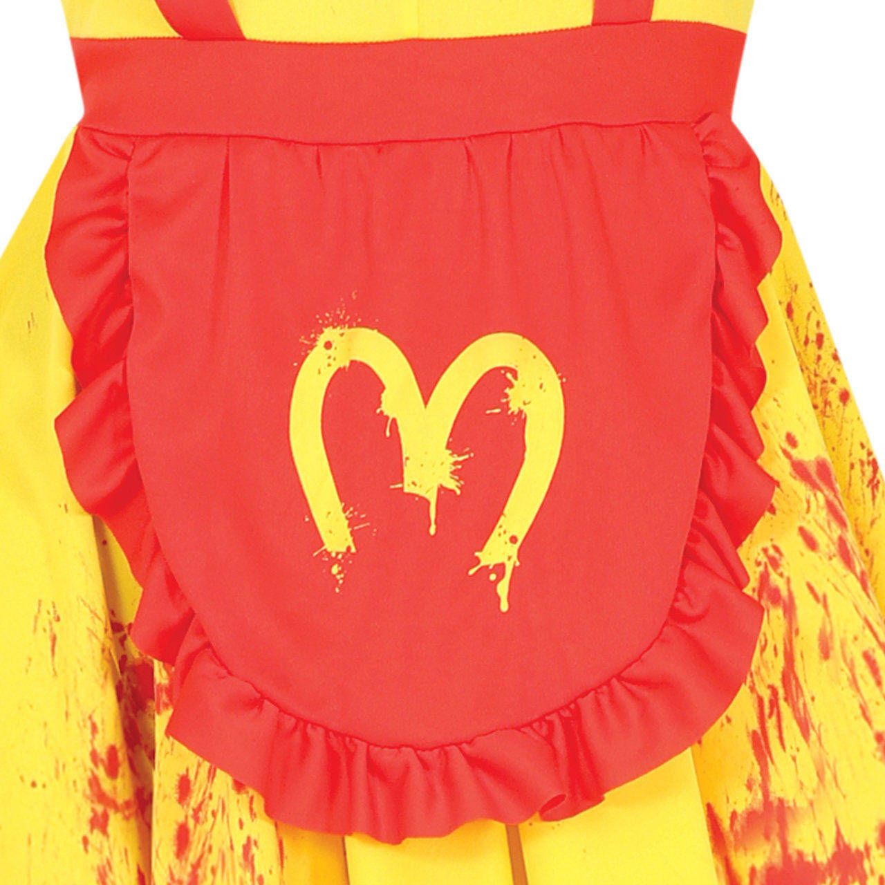 Costume da Pagliaccia Burger per adolescente