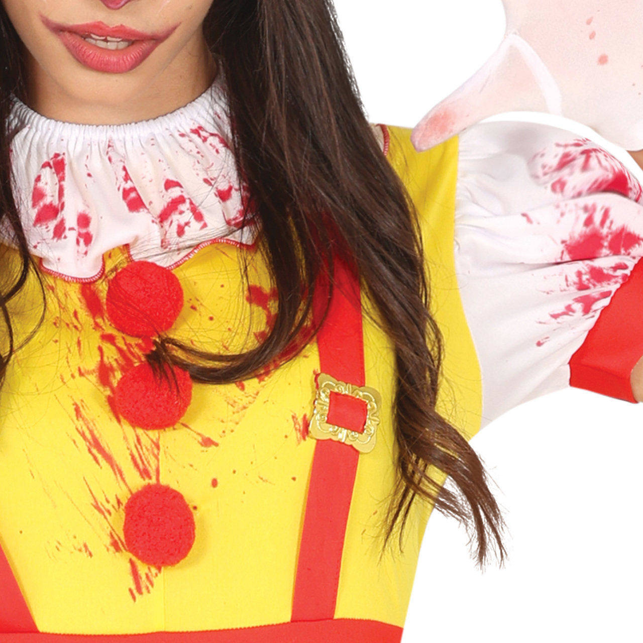 Costume da Pagliaccia Burger per adolescente