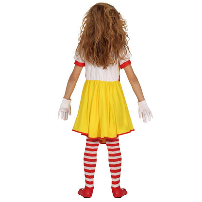Costume da Pagliaccia Burger per bambina