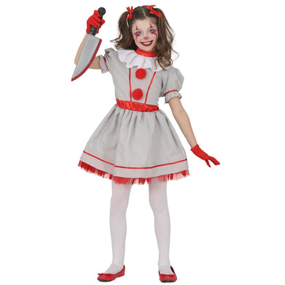 Costume da Pagliaccia IT Vintage per bambina