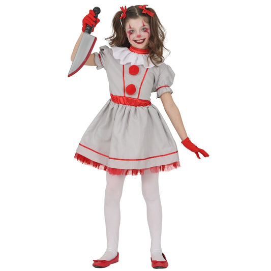 Costume da Pagliaccia IT Vintage per bambina