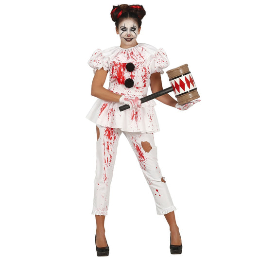 Costume da Clown Sanguinario per donna