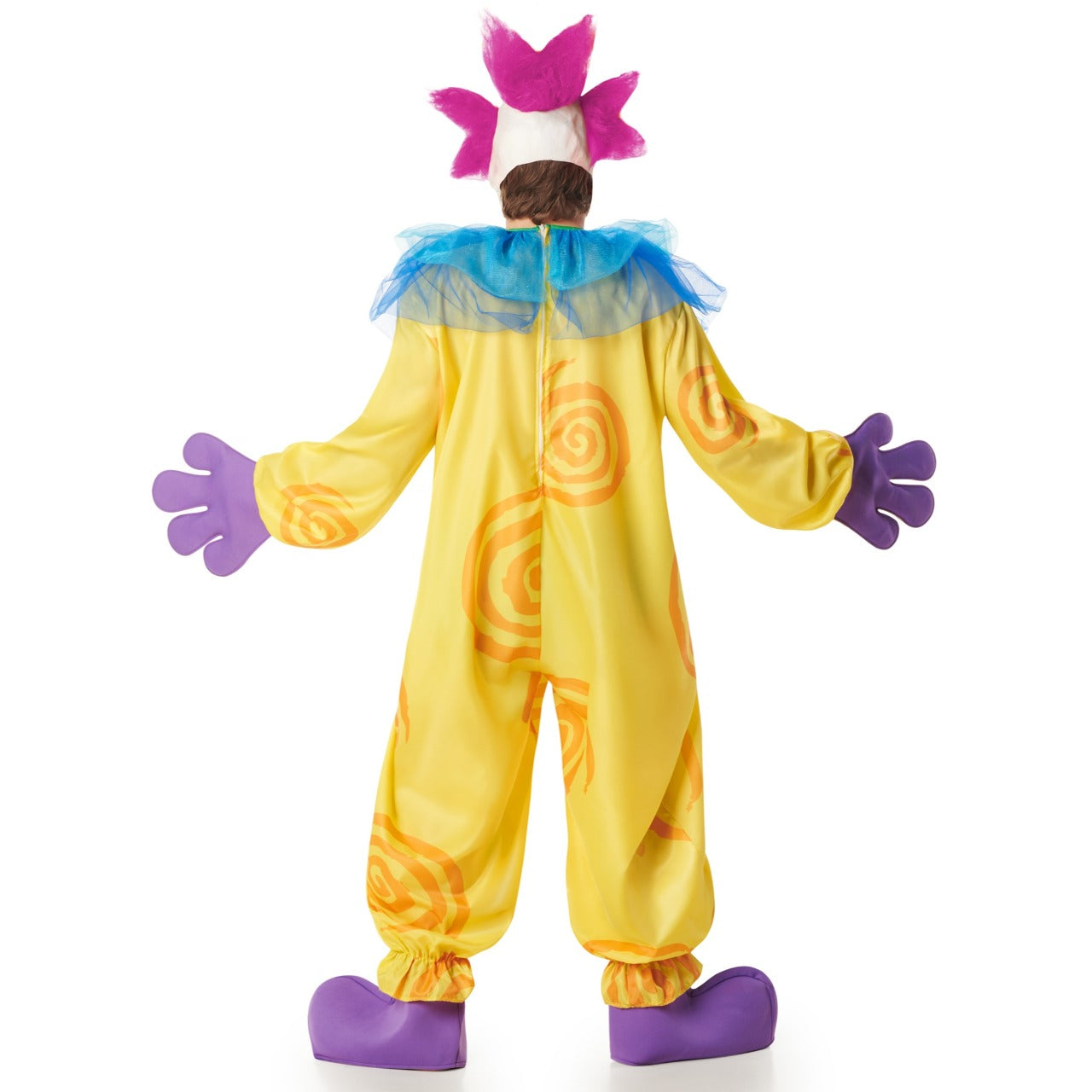 Costume da Clown Assassino Giallo per adulto 