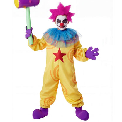 Costume da Clown Assassino Giallo per bambini 