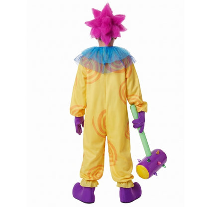 Costume da Clown Assassino Giallo per bambini 