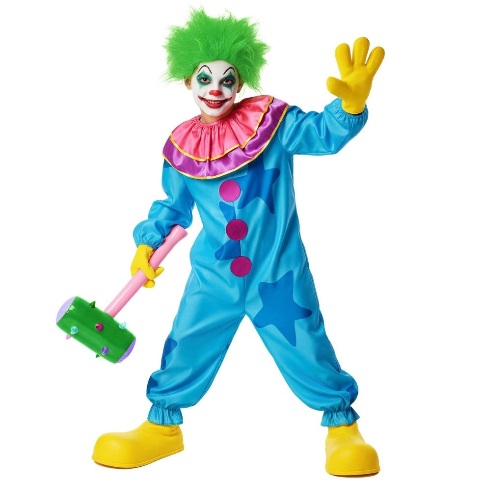Costume da Clown Assassino Blu per bambini