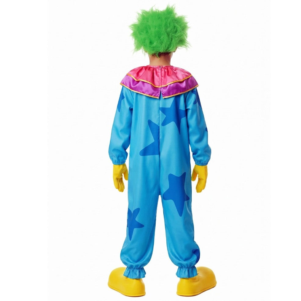 Costume da Clown Assassino Blu per bambini