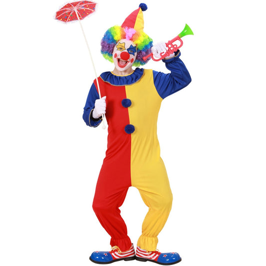 Costume da clown bicolore per bambini
