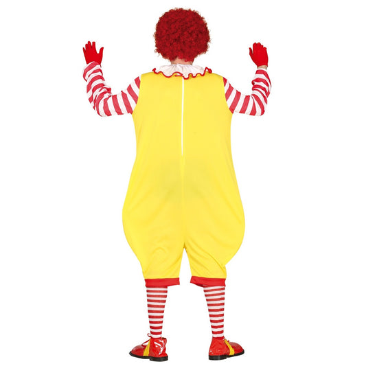Costume da Clown Burger Killer per adulto