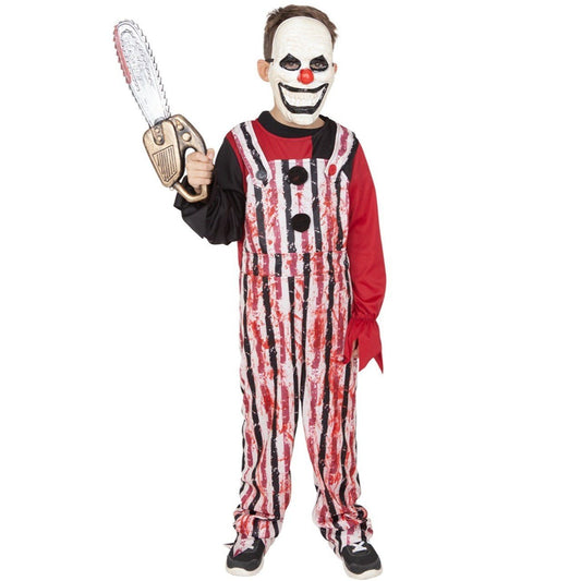 Costume da clown pazzo per bambino