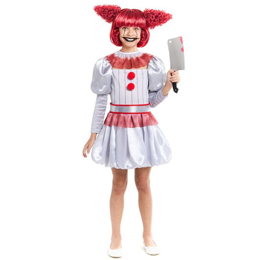 Costume di Clown IT Macabro per bambina