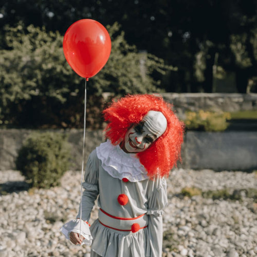 Kimokawaii Costume Da Clown Per Bambini – Taglia 5-6 Anni, Completo Con Camicia E Pantaloni Con Bretelle - 6