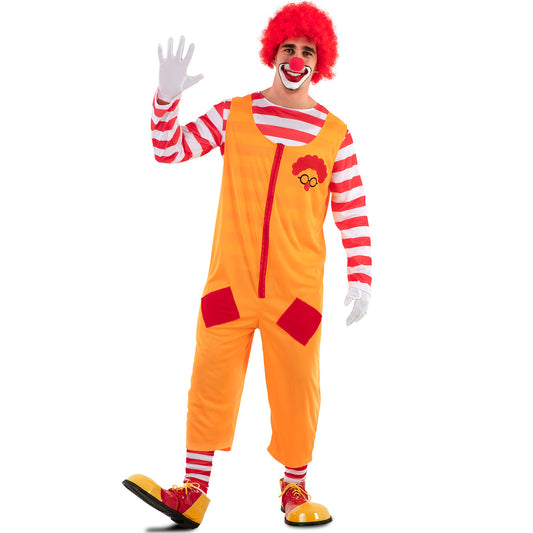 Costume da clown McDonald per adulto