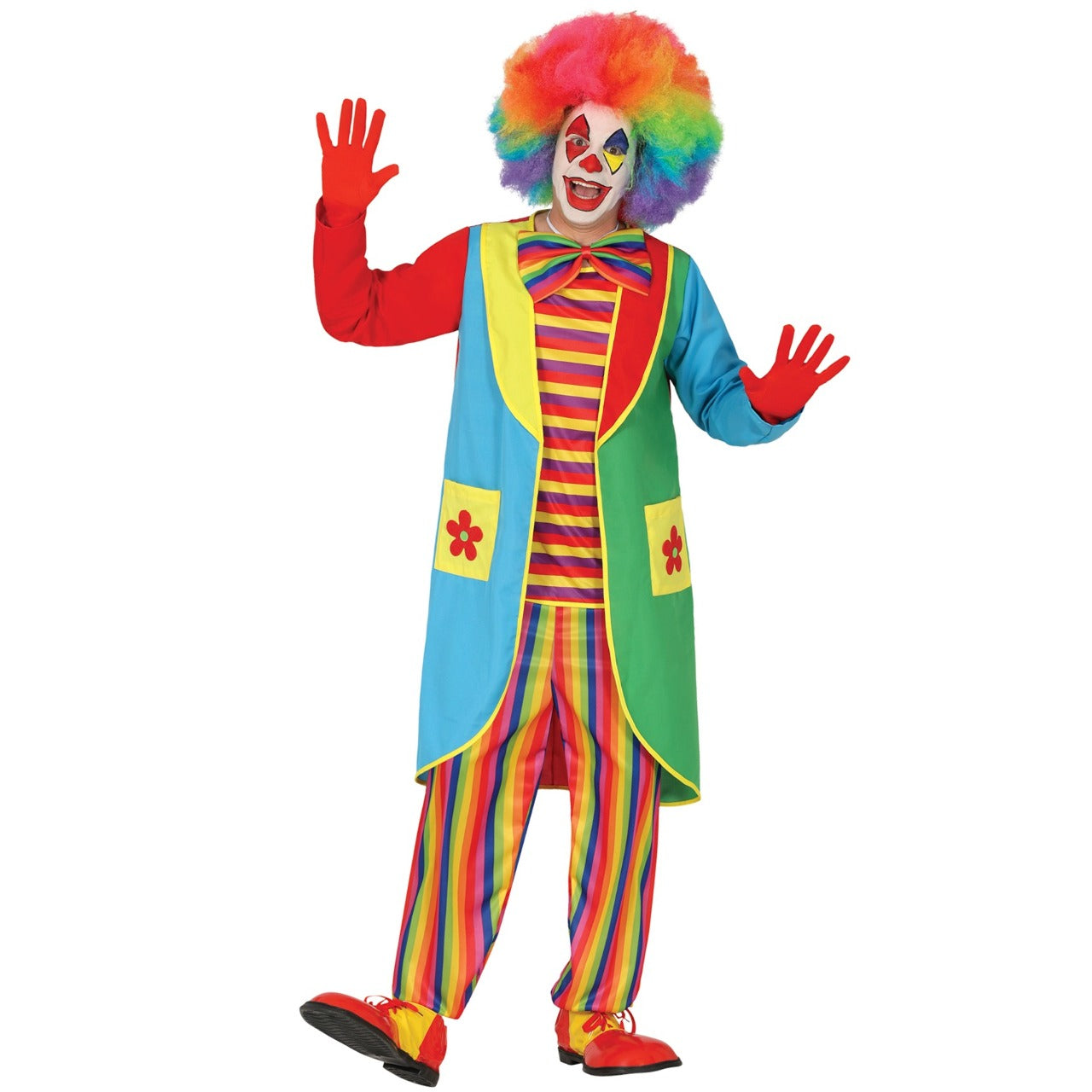 Costume di Clown Valentino per adulto