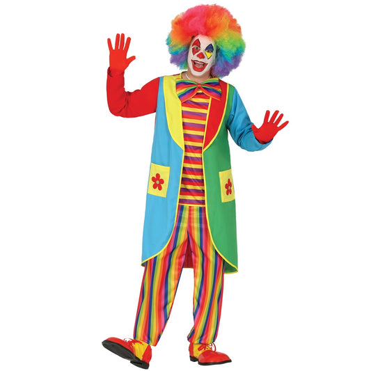 Costume di Clown Valentino per adulto