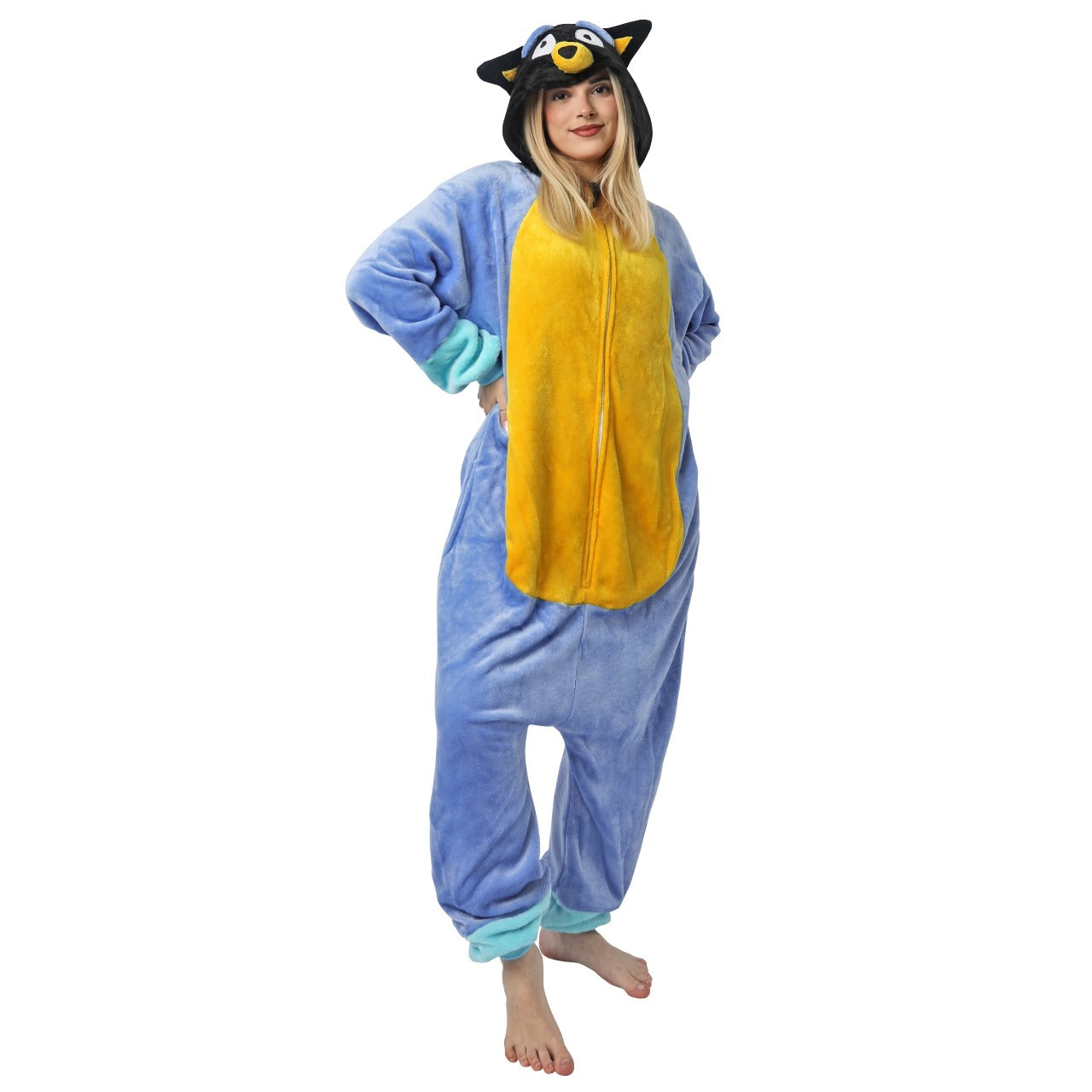 Costume da cane Bluey per adulti