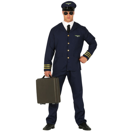 Costume ufficiale da pilota d'aereo per uomo