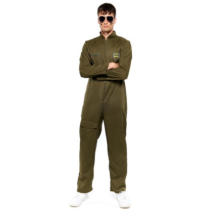 Costume da Pilota da Combattimento Eco per adulto