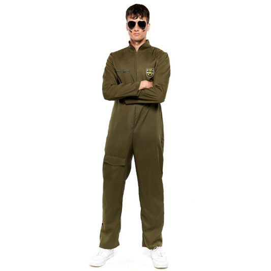 Costume da Pilota da Combattimento Eco per adulto