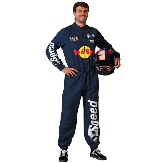 Costume da Pilota di Formula 1 Blu per adulti