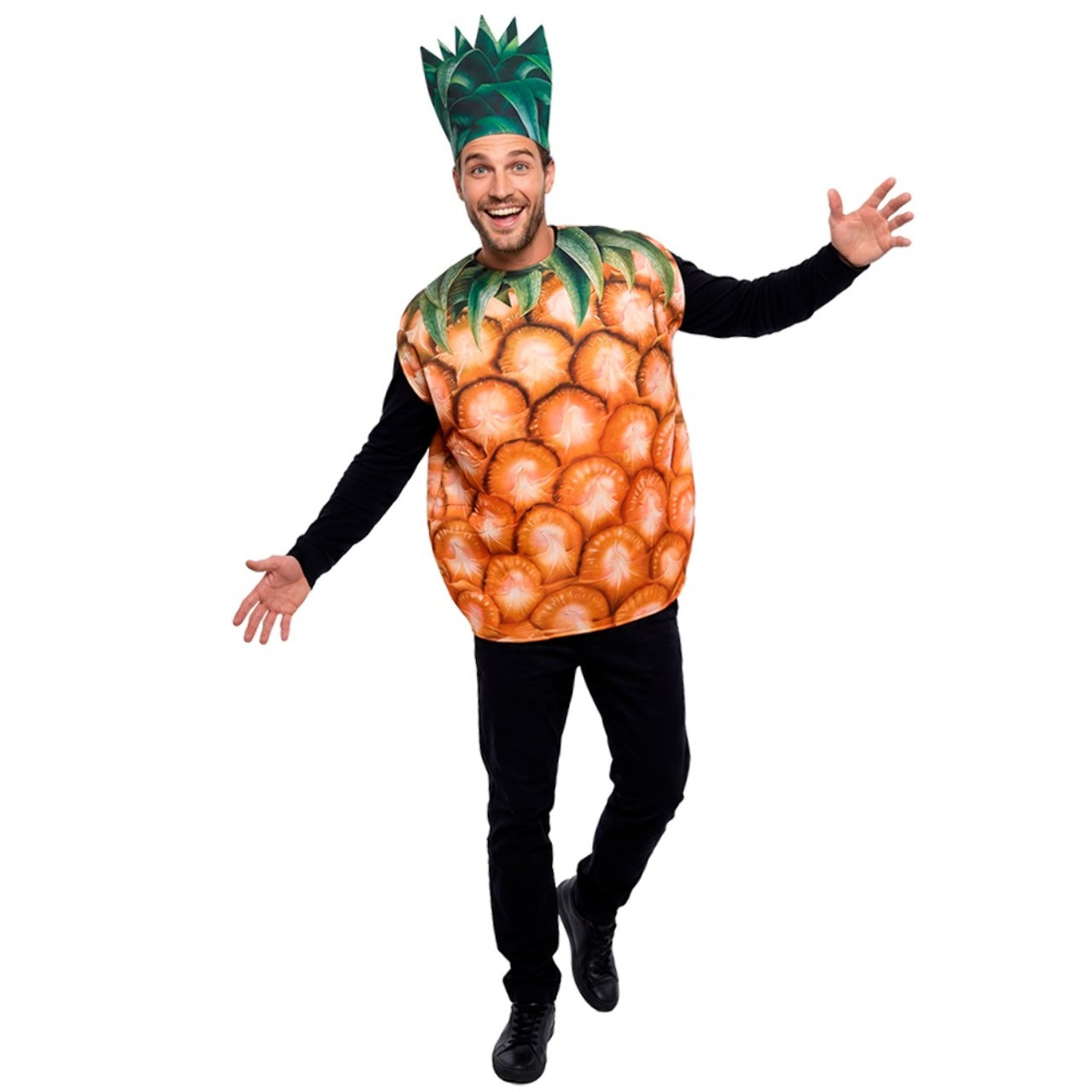 Costume da Ananas Golden per adulto 