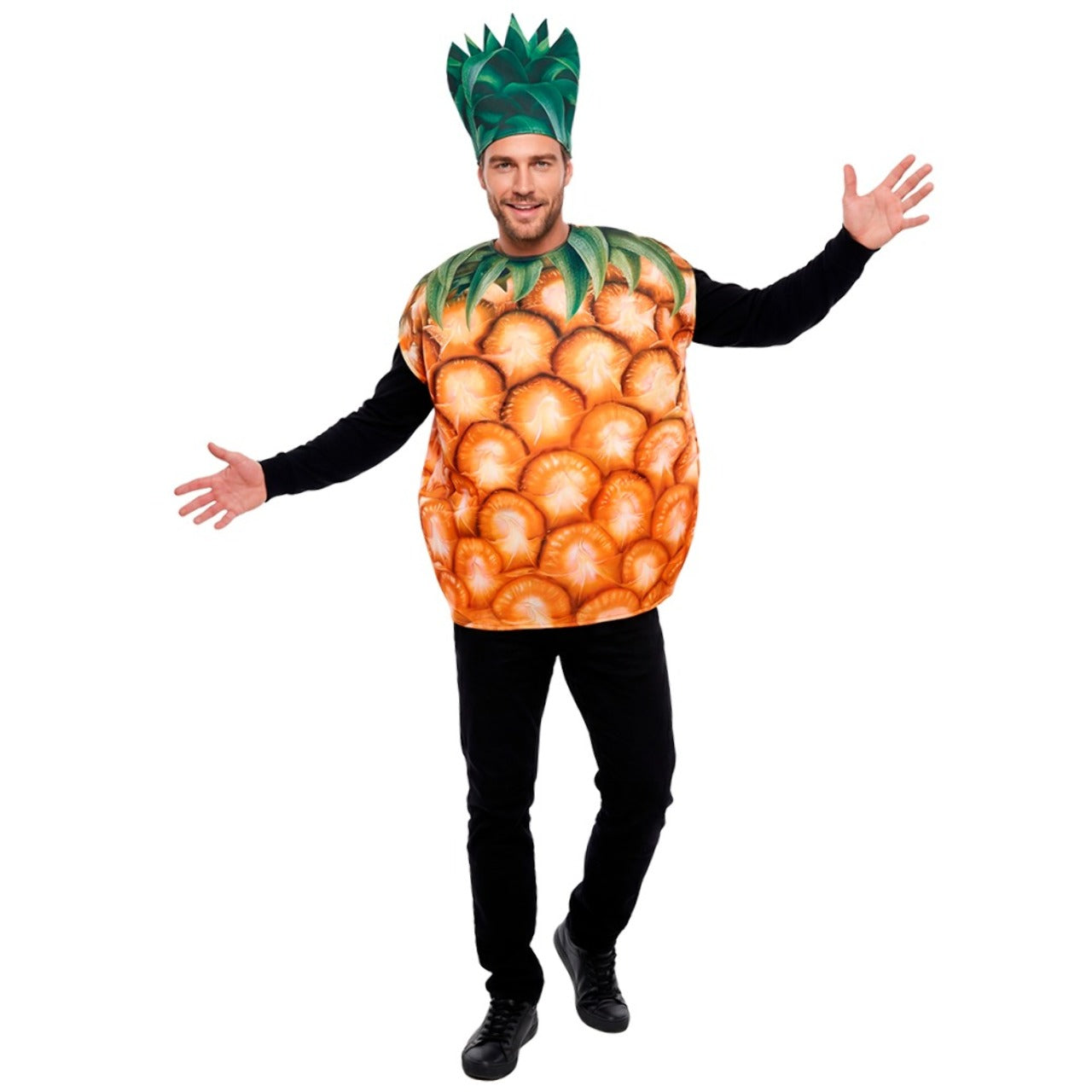 Costume da Ananas Golden per adulto 
