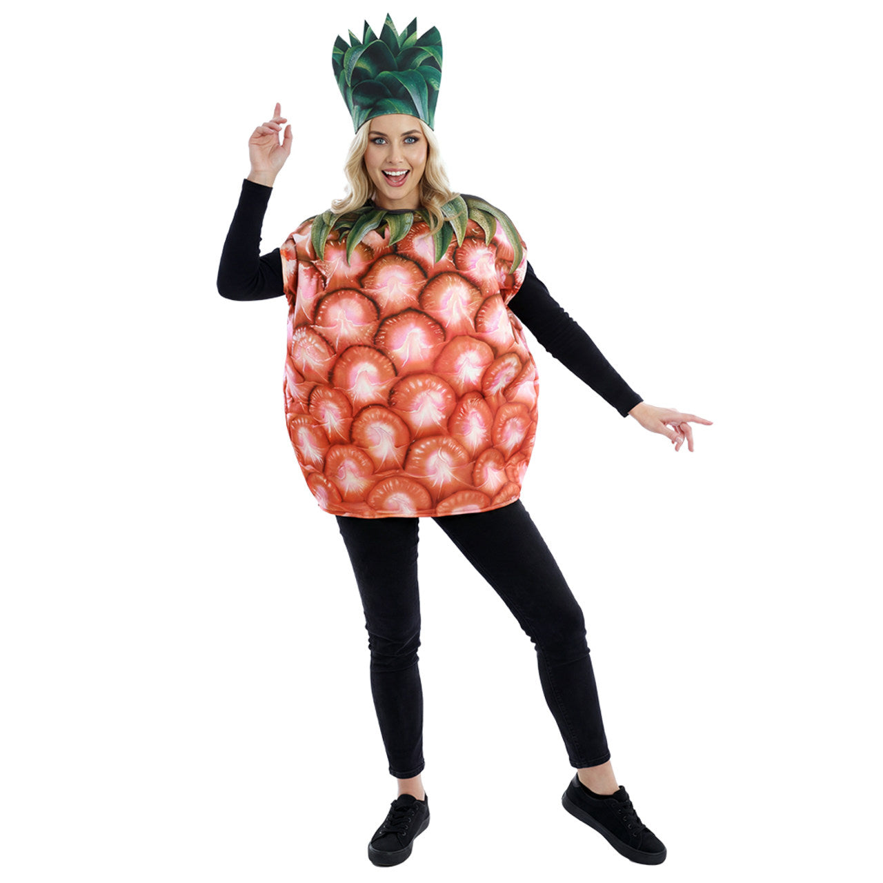 Costume da Ananas Golden per adulto 