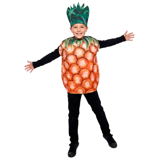 Costume da Ananas Golden per bambini 